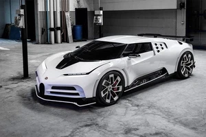 Bugatti Centodieci Sports Car Luxury Car Automotive Poster print 14"x20" - Picture 1 of 11