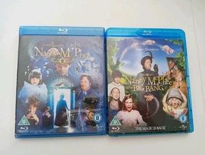 Nanny McPhee 1 and 2 Blu Rays. Nanny McPhee, & Nanny McPhee and the Big Bang - Picture 1 of 3