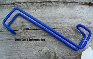 Bridle Hook - Vinyl Coated Steel - 8" (Blue) - Picture 1 of 1