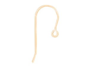 Gold Plated USA Made French Ear Wire - Nickel Free - Bild 1 von 1