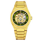 Manager Men's 'Open Mind' Green Dial Stainless Steel Automatic MAN-RO-12-GM