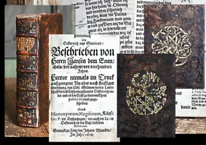 1618 Fürstenbuch mit zusätzlicher Handschrift Wappen-Einband Enenkel (Enikel) - Picture 1 of 1