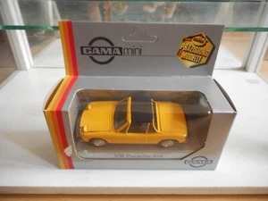 Gama VW-Porsche 914 in Yellow on 1:43 in Box - Imagen 1 de 2
