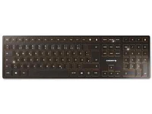 Cherry DW 9100 Slim Tastatur Wireless Bluetooth USB Akku ergonomisch QWERTZ - Bild 1 von 2
