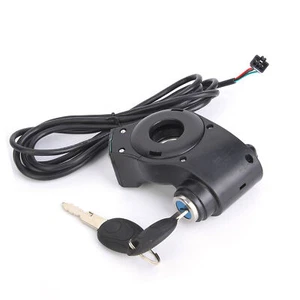 E-Bike Thumb Throttle Digital Battery Voltage Display Switch Power With Key HR - Picture 1 of 22