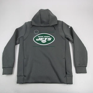 New York Jets, Nike, NFL,TEAM ISSUED, On Field hoodie Men's Gray Used,SIZE XL - Picture 1 of 4