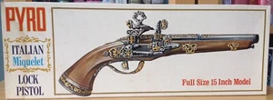 Pyro 1:1 Italian Miquelet Lock Pistol Vintage Model Kit No. G226-200, Complete - Picture 1 of 5