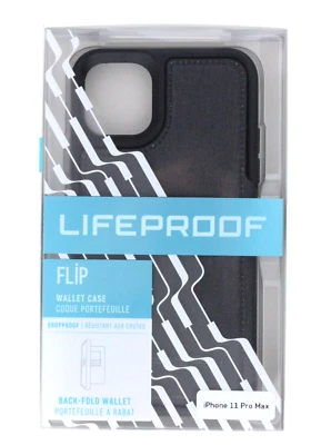 LifeProof FLiP Wallet Case for iPhone 11 Pro Max Dark Night - Image 1 of 2