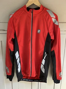 Altura Nightvision men's softshell cycle jacket | Red/Black/White | Medium | - Picture 1 of 9