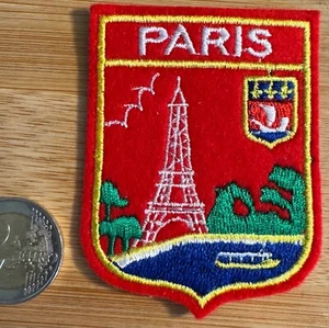 ECUSSON PATCH PARIS TOUR EIFFEL (ÉCU 55) - Picture 1 of 3
