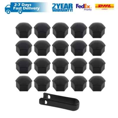 Tire Screw Dust Cover Wheel Nut cover W/Removal Key For Tesla Model S 2012-2017 - Image 1 of 4