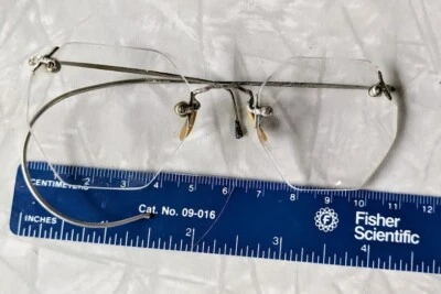 Gafas antiguas gafas 1/10 12k llenas de oro GF lentes octogon vintage Foto 1 de 4