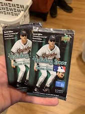 2007 Upper Deck Holiday Inn BASEBALL Sealed wax pack lot 2 pc Cal Ripken Jr
