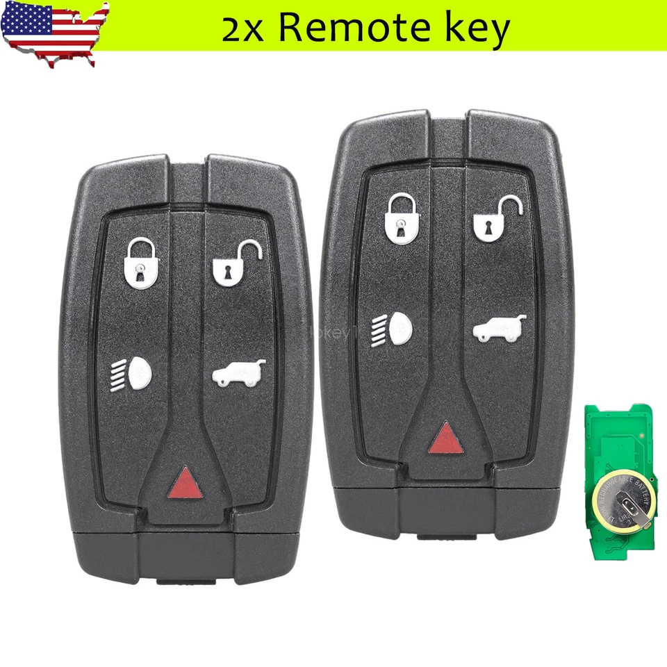 2 para Land Rover LR2 2008 2009 2010 2011 2012 entrada sin llave mando a distancia 5B Foto 1 de 4