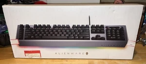 Alienware Pro Gaming Keyboard AW768 Mechanical RGB Backlit Wired USB - Picture 1 of 13