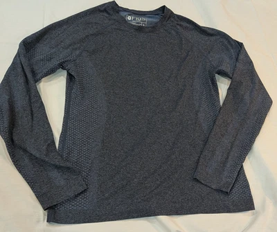 Figs Long Sleeve  Seamless Under Shirt, Gray Color, Size XL - Image 1 of 4