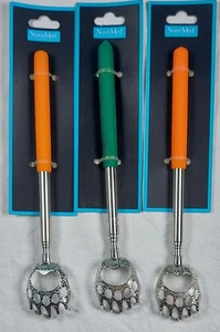 Three NuvoMed Bear Claw Telescopic Back Scratchers Extends To 23 Inches  - Picture 1 of 3