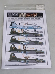 Bausätze - World KW172010 1:72 Boeing B-17F/G Flying Fortress 91st, 100th, 381st BG - Bild 1 von 3
