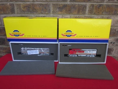 Athearn Genesis Santa Fe Locomotive F3B #21A #21B G2607B & G2507B NEW IN BOX - Image 1 of 4