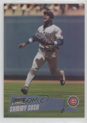 2000 Topps Stadium Club Chrome Refractor Sammy Sosa #175 - Image 1 of 2
