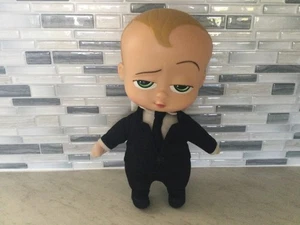 VINTAGE TALKING BOSS BABY DOLL VINYL HEAD PLUSH BODY TALKS GREAT LOOKS GREAT - Picture 1 of 14