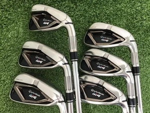 TaylorMade M4 Iron Set 5-9,Pw 6pc Flex Regular REAX 90 Steel - Picture 1 of 5