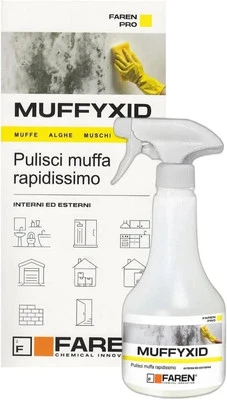 Faren MUFFYXID spray Rimuovi Muffa Antimuffa Igienizzante 500ml pratico
