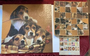 Springbok Jigsaw Puzzle "A Puzzle of Puppies" COMPLETE - Picture 1 of 4