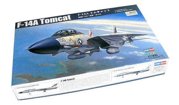 HOBBYBOSS 80276 Aircraft Model 1/72 F-14A Tomcat Scale Hobby B0276 - Image 1 of 1