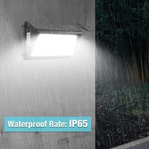 120W Wall Pack Light w/Photocell Daylight Dusk Dawn LED Outdoor Security Lights - Picture 1 of 9