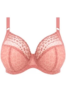 Elomi Underwired Bra Matilda Size : 42FF Rose Leopard - Picture 1 of 7