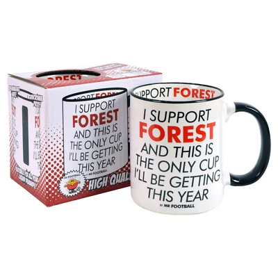 Forest Supporter Mug Funny I SUPPORT Cup Xmas Present Gift Nottingham Football - Image 1 of 4
