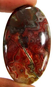 78.55 Ct Natural Crazy Lace Agate Loose Gemstone Cabochon Wire Wrap Stone- 20835 - Picture 1 of 2
