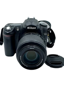 Nikon D50 6.1MP Digital SLR Camera & 55-200mm AF-S NIKKOR ED Lens - Picture 1 of 5