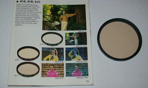 OLD NEW STOCK HOYA B50 81B FOR HASSELBLAD LENSES WITH CASE AND BOX  - Picture 1 of 6