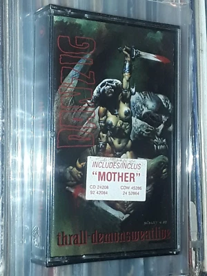 DANZIG THRALL DEMONSWEATLIVE CASSETTE PROMO ONLY HYPE STICKER USA SEALED MISFITS - Image 1 of 4
