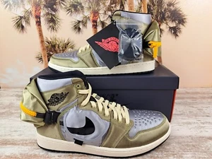 Nike Air Jordan 1 Retro High OG Utility Neutral Olive DO8727-200 Size 10.5 NEW - Picture 1 of 11