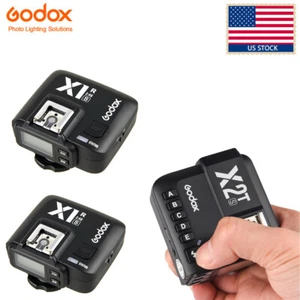 US Godox X2T-S 2.4G TTL Flash Trigger+2Pcs X1R-S Receiver Kit for Sony A7 A7R - Picture 1 of 13