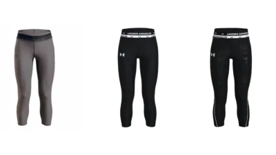 New Girls (7-16) Under Armour HeatGear 7/8 Leggings Pick Size & Color MSRP:$30 - Image 1 of 2