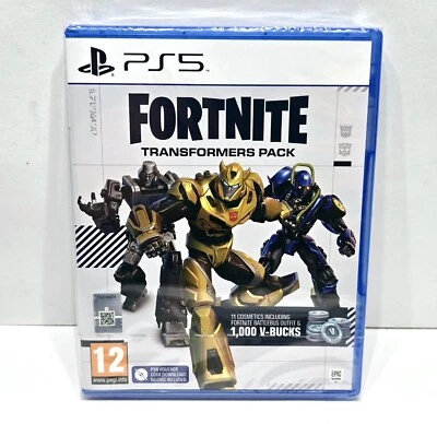 PS5 - Fortnite Transformers Pack Brand New Sealed - Playstation 5 Code In Box - Image 1 of 3
