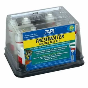 API AQUARIUM MASTER FRESH WATER TEST KIT FISH TANK CALCIUM AMMONIA NITRATE PH - Picture 1 of 1