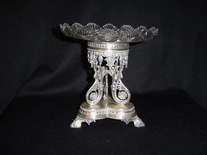 Compota victoriana con plaqueta de corte brillante - Imagen 1 de 3