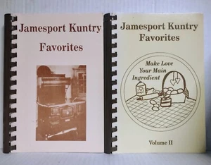 JAMESPORT KUNTRY FAVORITES COOKBOOKS 1 & 2 Amish Mennonite Home Cooking Missouri - Picture 1 of 1