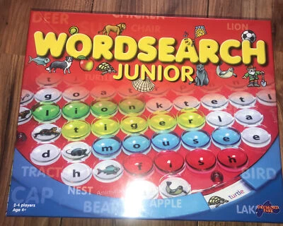WORDSEARCH JUNIOR EDUCATIONAL KIDS GAME - COMPLETE FUN WORD SEARCH FREE P&P - Image 1 of 4