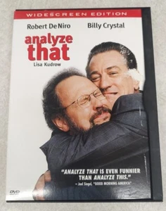 Analyze That (DVD, 2002) Robert DeNiro Billy Crystal **BUY 2 GET 1 FREE** - Picture 1 of 2