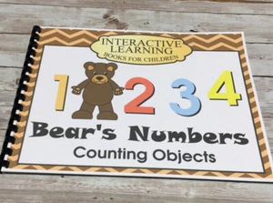 Libros interactivos de aprendizaje para niños - Bear’s Counting Objects - Imagen 1 de 2