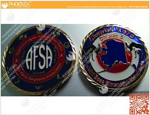 AFSA Chapt 1473 AK Coin By Phoenix Challenge Coins - Picture 1 of 1