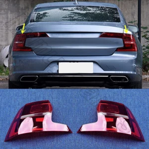 Replace Left + Right Outer Side Tail Light Lens Housing For Volvo S90 2017-2020 - Picture 1 of 7