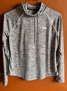 Sudadera con Capucha Under Armour Performance Manga Larga Correr Gris/Negro MEDIANA - Imagen 1 de 5