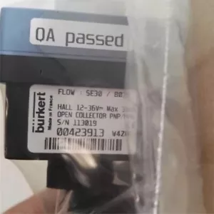 1pcs Burkert flowmeter SE30/8030 12-36V 00423913 - Picture 1 of 3